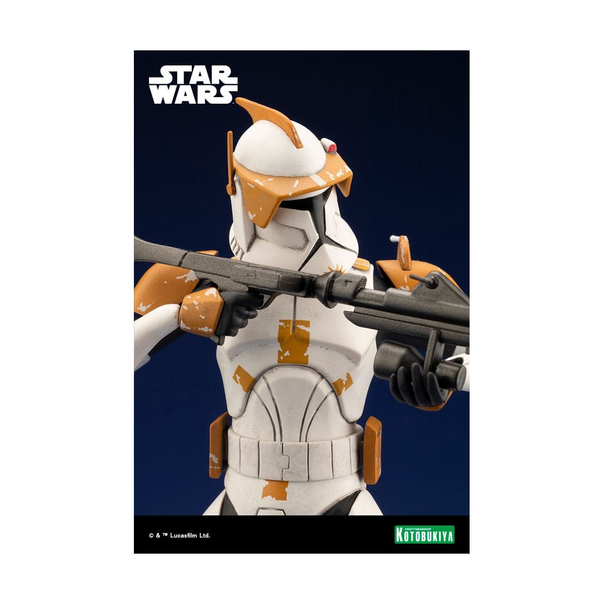 Star Wars - ARTFX kotobukiya - Comandante Cody - Le guerre dei cloni statua in PVC 1/10