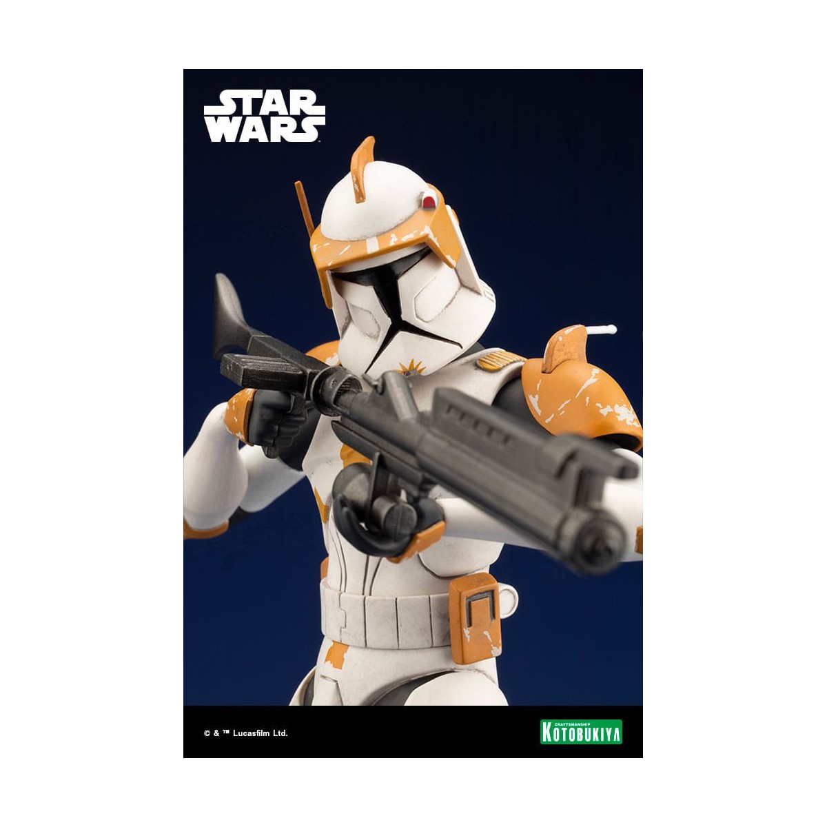 Star Wars - ARTFX kotobukiya - Comandante Cody - Le guerre dei cloni statua in PVC 1/10