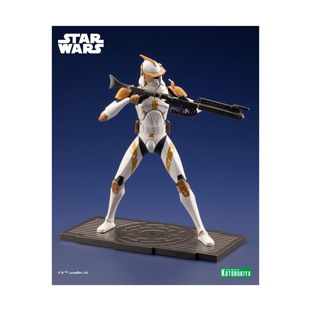 Star Wars - ARTFX kotobukiya - Comandante Cody - Le guerre dei cloni statua in PVC 1/10