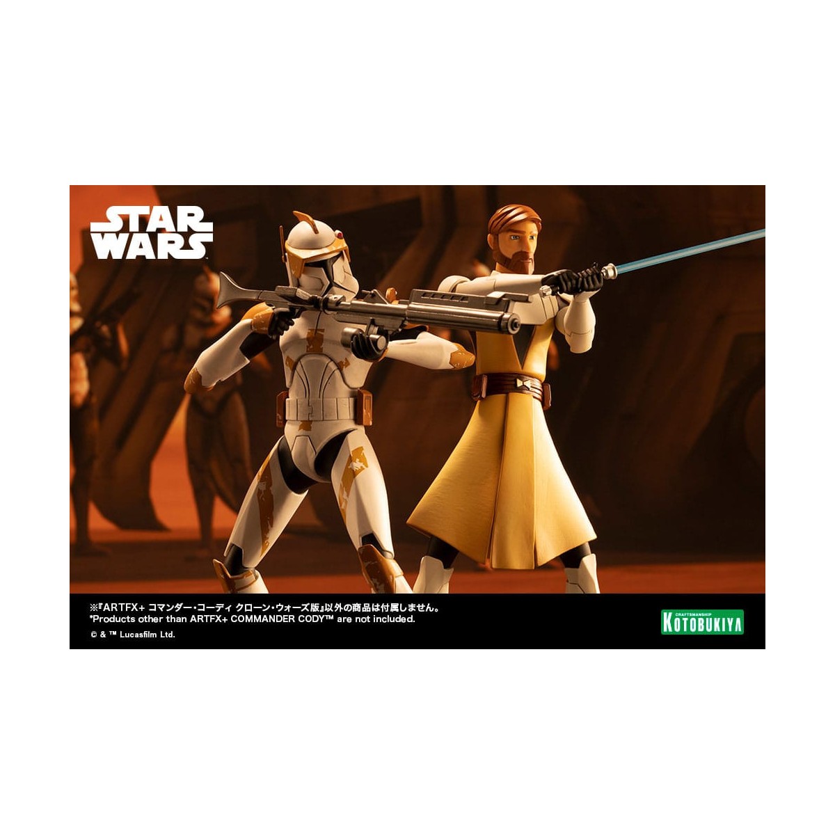 Star Wars - ARTFX kotobukiya - Comandante Cody - Le guerre dei cloni statua in PVC 1/10
