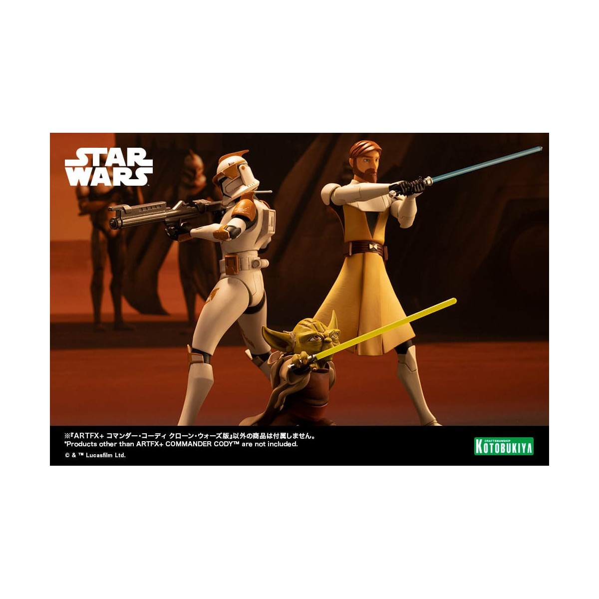 Star Wars - ARTFX kotobukiya - Comandante Cody - Le guerre dei cloni statua in PVC 1/10