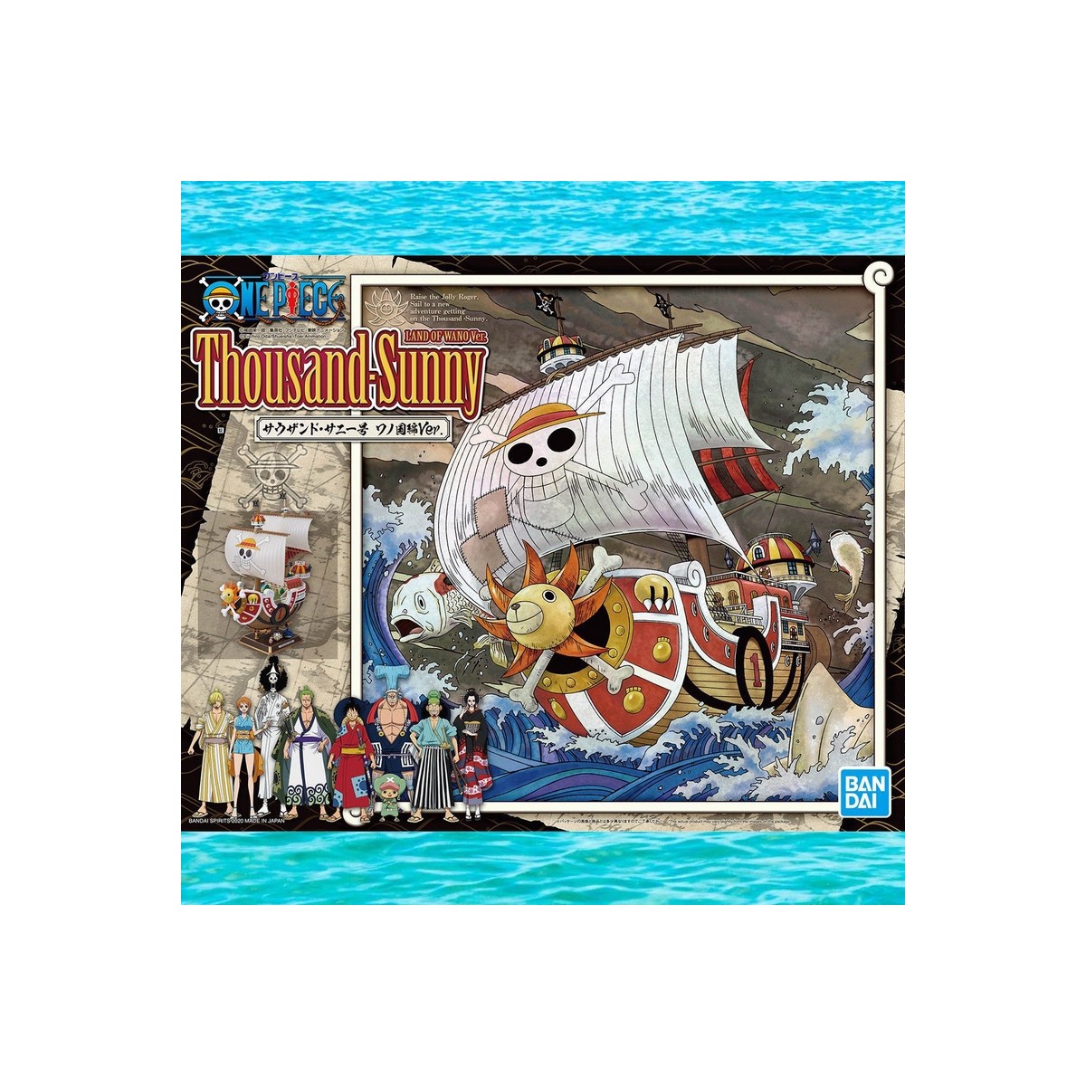 Kit di modellini Bandai One Piece - Versione di Wano, MILLE SOLE