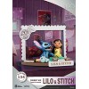 Regno delle belve Disney Lilo & Stitch diorama PVC D-Stage 100 anni di meraviglie