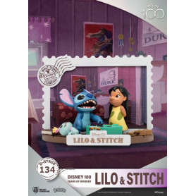 Regno delle belve Disney Lilo & Stitch diorama PVC D-Stage 100 anni di meraviglie