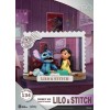 Regno delle belve Disney Lilo & Stitch diorama PVC D-Stage 100 anni di meraviglie