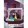 Regno delle belve Disney Lilo & Stitch diorama PVC D-Stage 100 anni di meraviglie