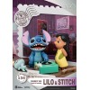Regno delle belve Disney Lilo & Stitch diorama PVC D-Stage 100 anni di meraviglie