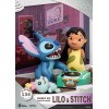 Regno delle belve Disney Lilo & Stitch diorama PVC D-Stage 100 anni di meraviglie