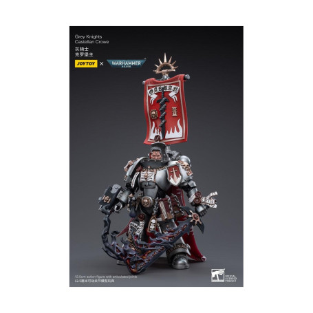 JoyToy Space marines - Cavalieri Grigi - Castellano Crowe 1/18 - Warhammer 40K