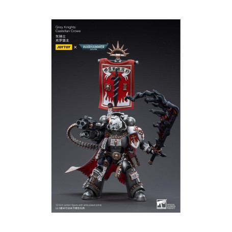 JoyToy Space marines - Cavalieri Grigi - Castellano Crowe 1/18 - Warhammer 40K
