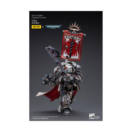 JoyToy Space marines - Cavalieri Grigi - Castellano Crowe 1/18 - Warhammer 40K