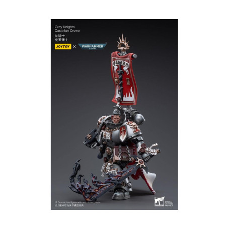 JoyToy Space marines - Cavalieri Grigi - Castellano Crowe 1/18 - Warhammer 40K