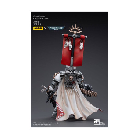 JoyToy Space marines - Cavalieri Grigi - Castellano Crowe 1/18 - Warhammer 40K