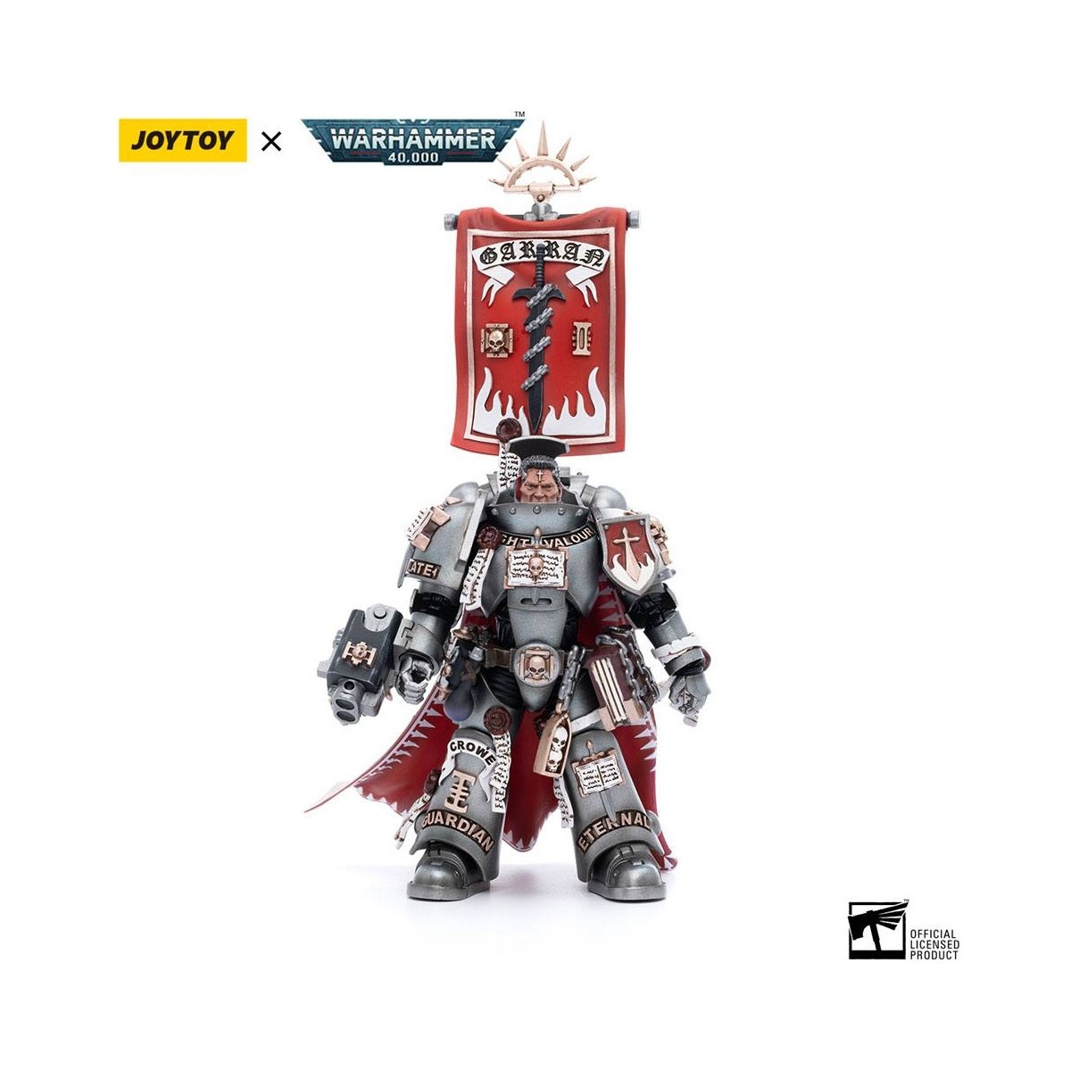 JoyToy Space marines - Cavalieri Grigi - Castellano Crowe 1/18 - Warhammer 40K