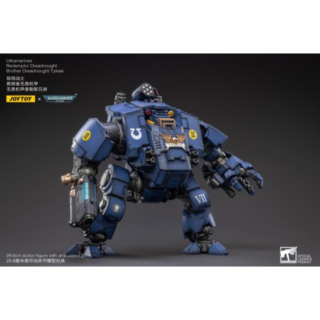 JoyToy - Space Marine - Ultramarines - Redemptor Dreadnought Brother Tyleas 1/18 - Warhammer 40K