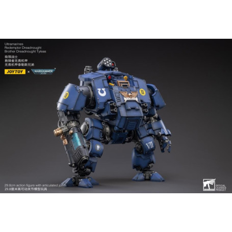 JoyToy - Space Marine - Ultramarines - Redemptor Dreadnought Brother Tyleas 1/18 - Warhammer 40K