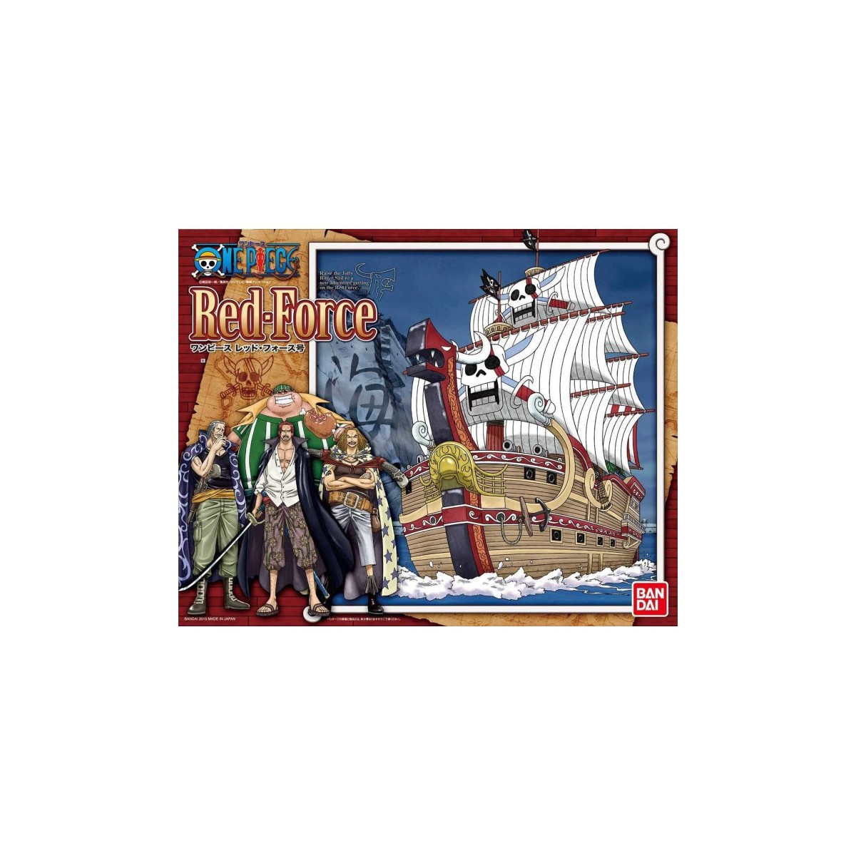 Bandai One Piece Model Kit - RED FORCE - Navi Hi-End