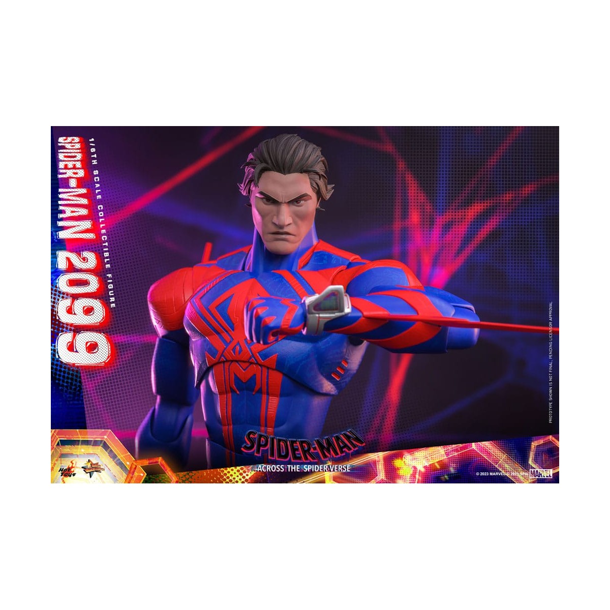 Hot Toys - Spider-Man 2099 - Spider-Man: Across the Spider-Verse Part One - Movie Masterpiece 1/6