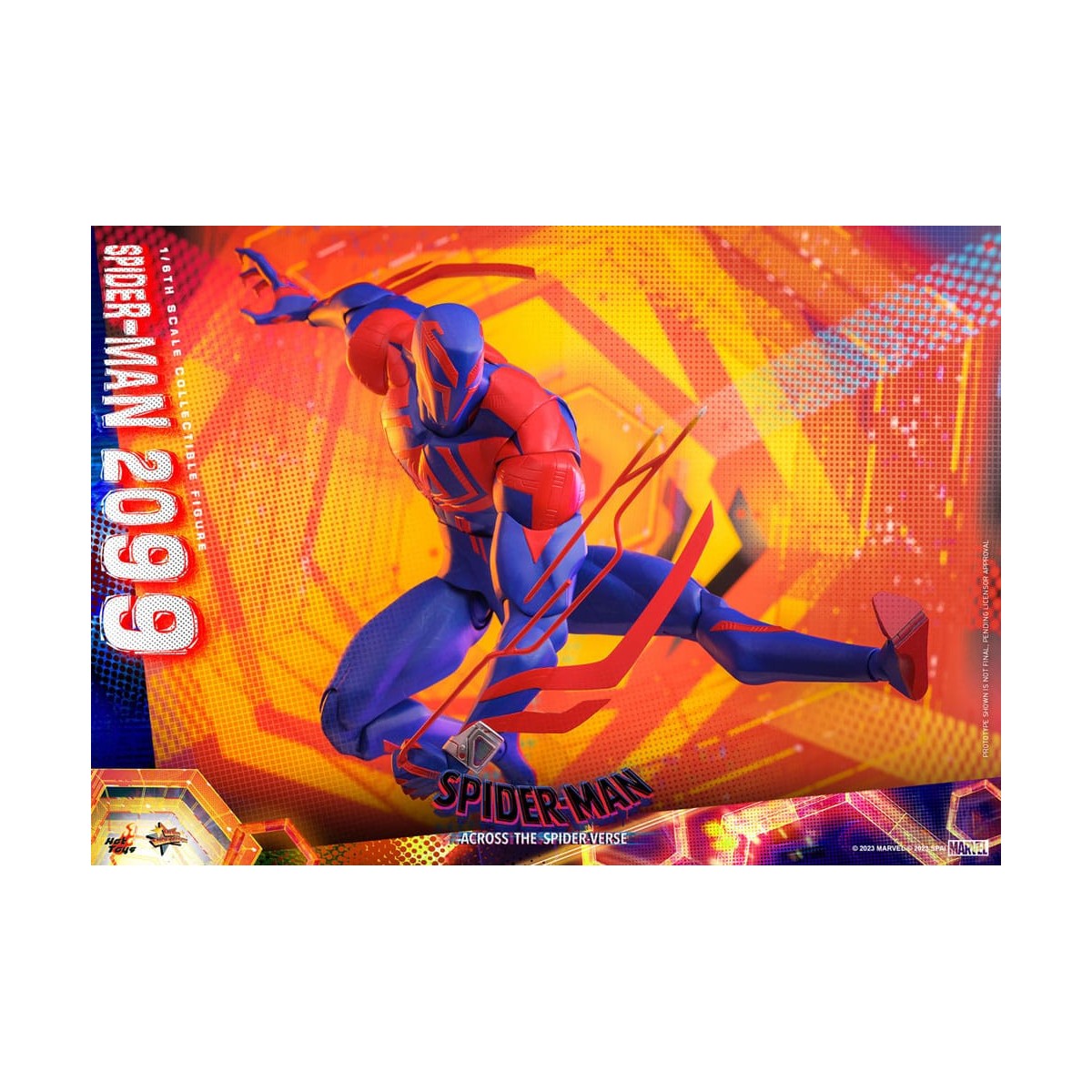 Hot Toys - Spider-Man 2099 - Spider-Man: Across the Spider-Verse Part One - Movie Masterpiece 1/6