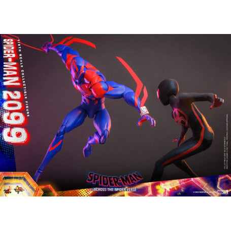 Hot Toys - Spider-Man 2099 - Spider-Man: Across the Spider-Verse Part One - Movie Masterpiece 1/6