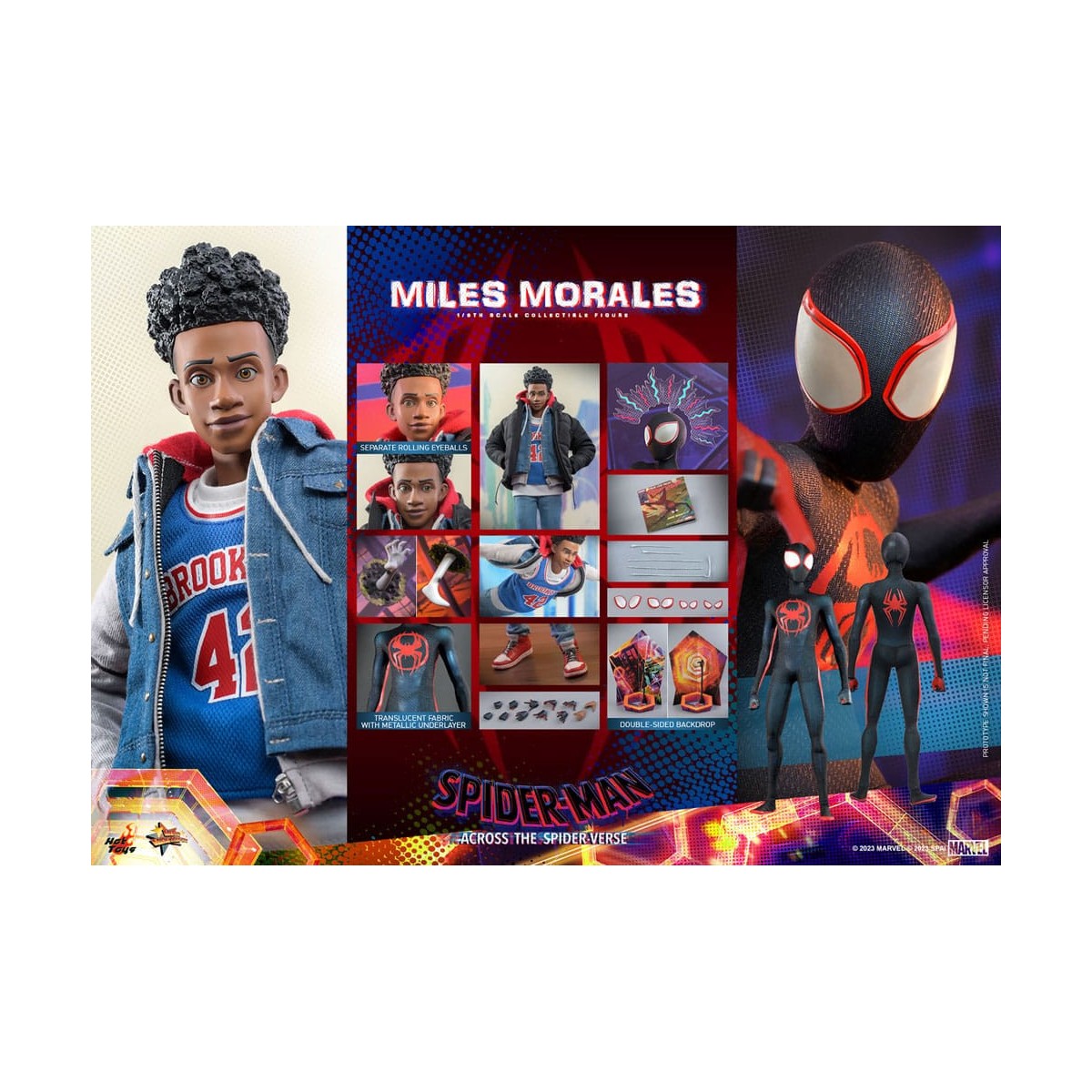 Hot Toys - Miles Morales - Spider-Man: Across the Spider-Verse Part One - Movie Masterpiece 1/6