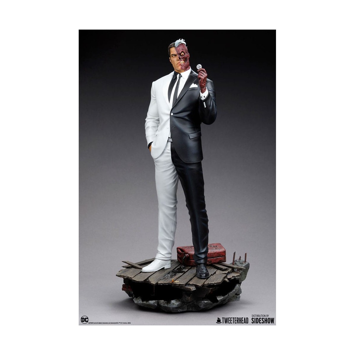 Tweeterhead - Statua 1/4 della DC Comics: Two Face - Double Face