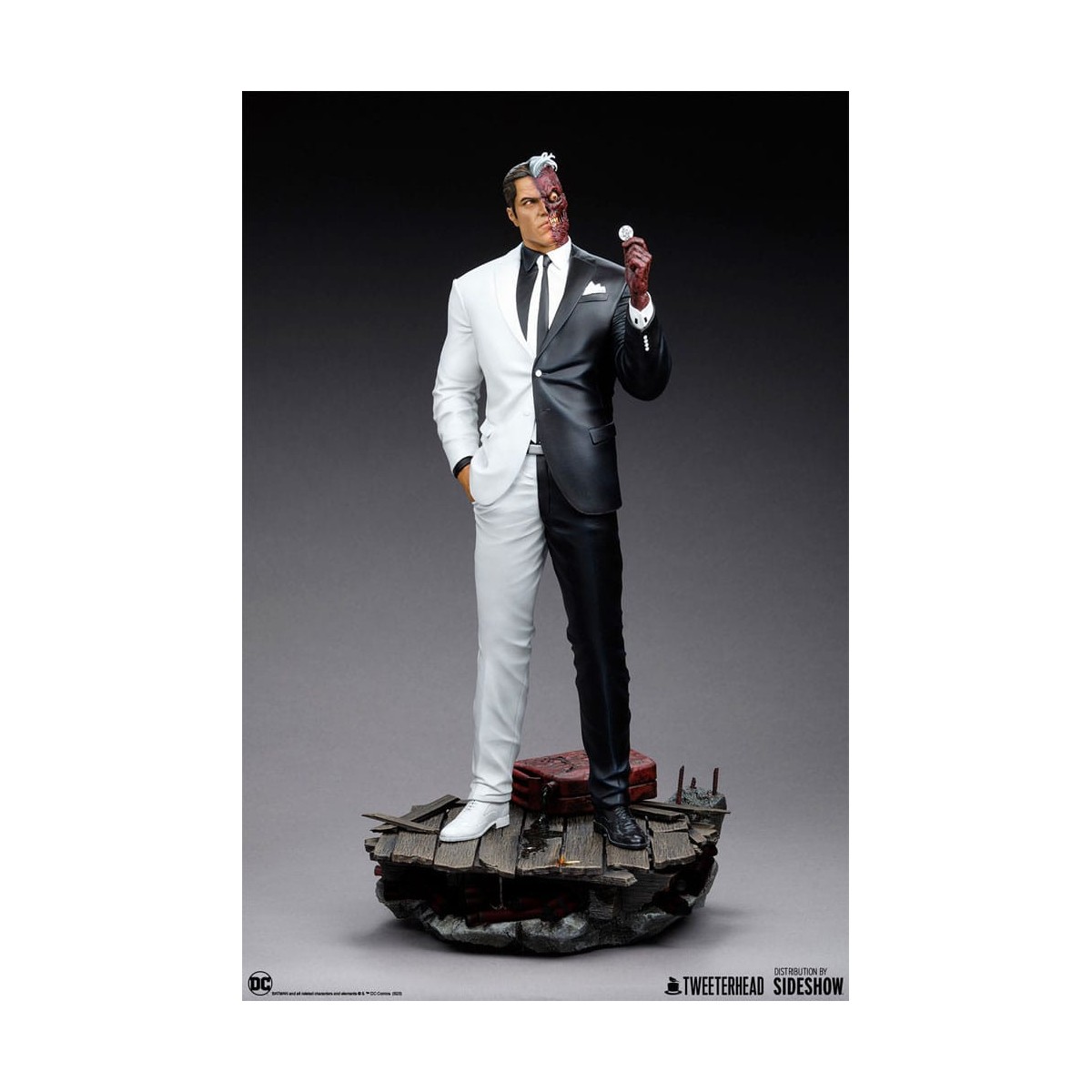 Tweeterhead - Statua 1/4 della DC Comics: Two Face - Double Face
