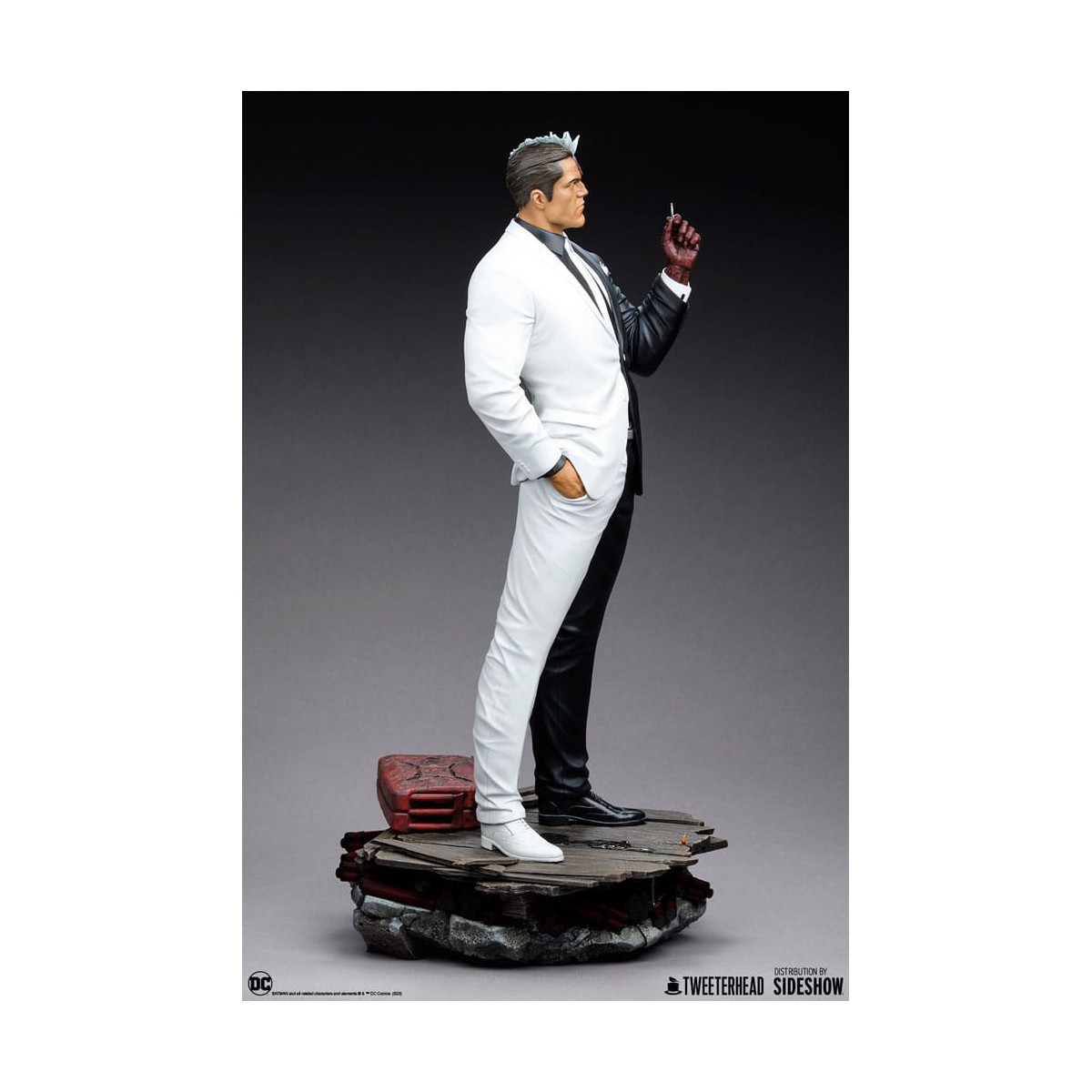 Tweeterhead - Statua 1/4 della DC Comics: Two Face - Double Face