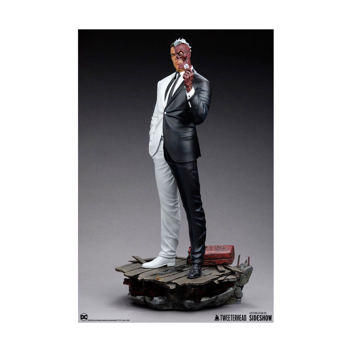 Tweeterhead - Statua 1/4 della DC Comics: Two Face - Double Face
