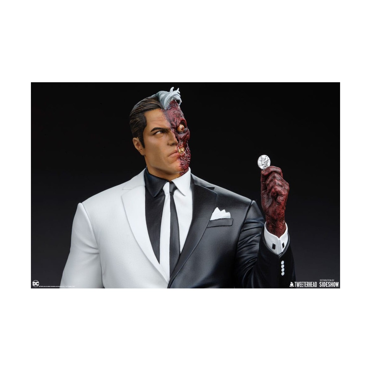 Tweeterhead - Statua 1/4 della DC Comics: Two Face - Double Face
