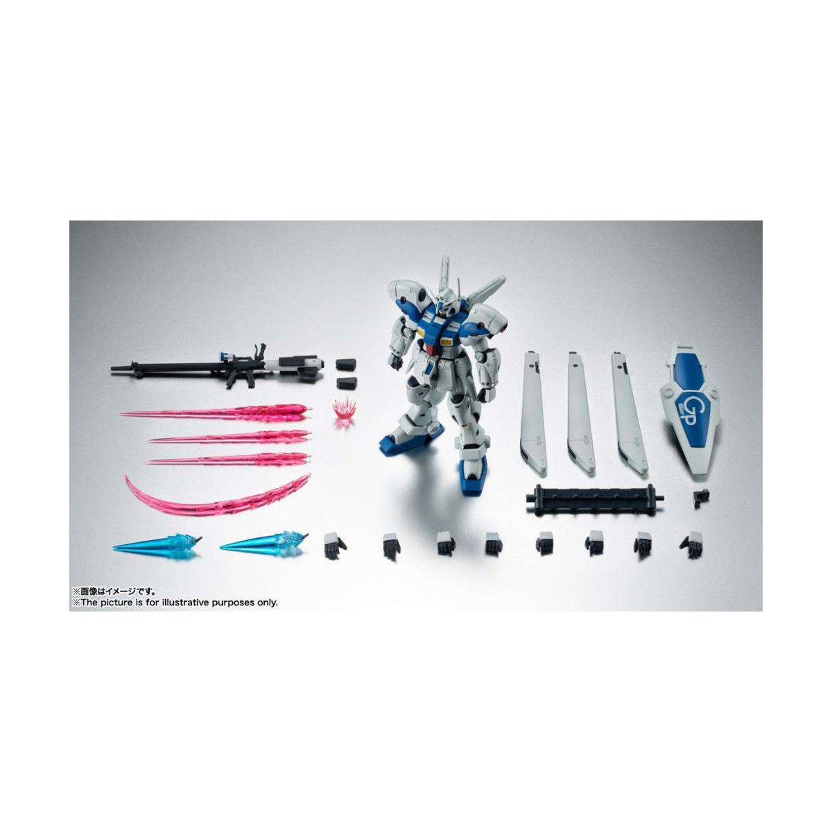 Bandai - Robot Spirit - GUNDAM Mobile Suit GERBERA RX-78GP04G VER. A.N.I.M.E.