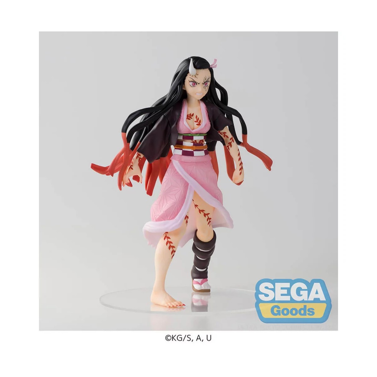 SEGA FIGURIZMA - NEZUKO KAMADO DEMON FORM ADVANCING VER. - Uccisore di demoni