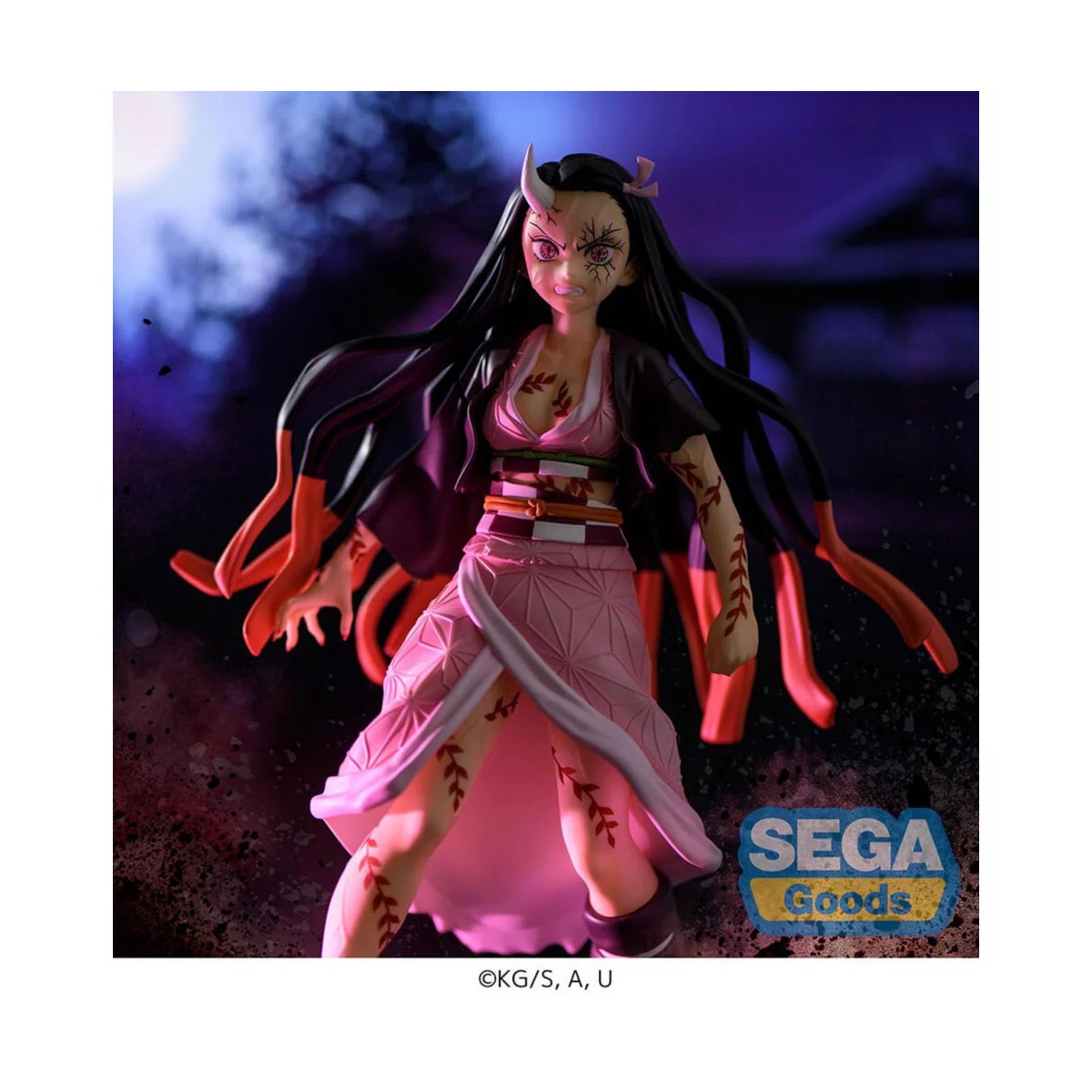 SEGA FIGURIZMA - NEZUKO KAMADO DEMON FORM ADVANCING VER. - Uccisore di demoni