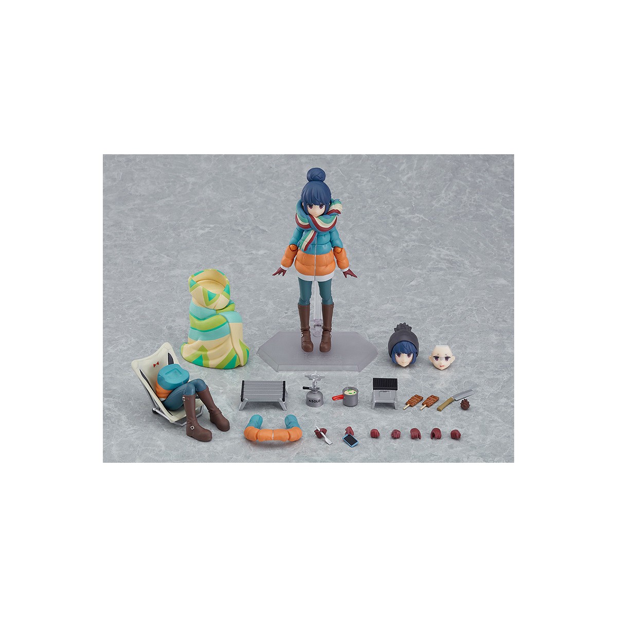 Figma Goodsmile - Laid Back Camp - RIN SHIMA DX EDITION