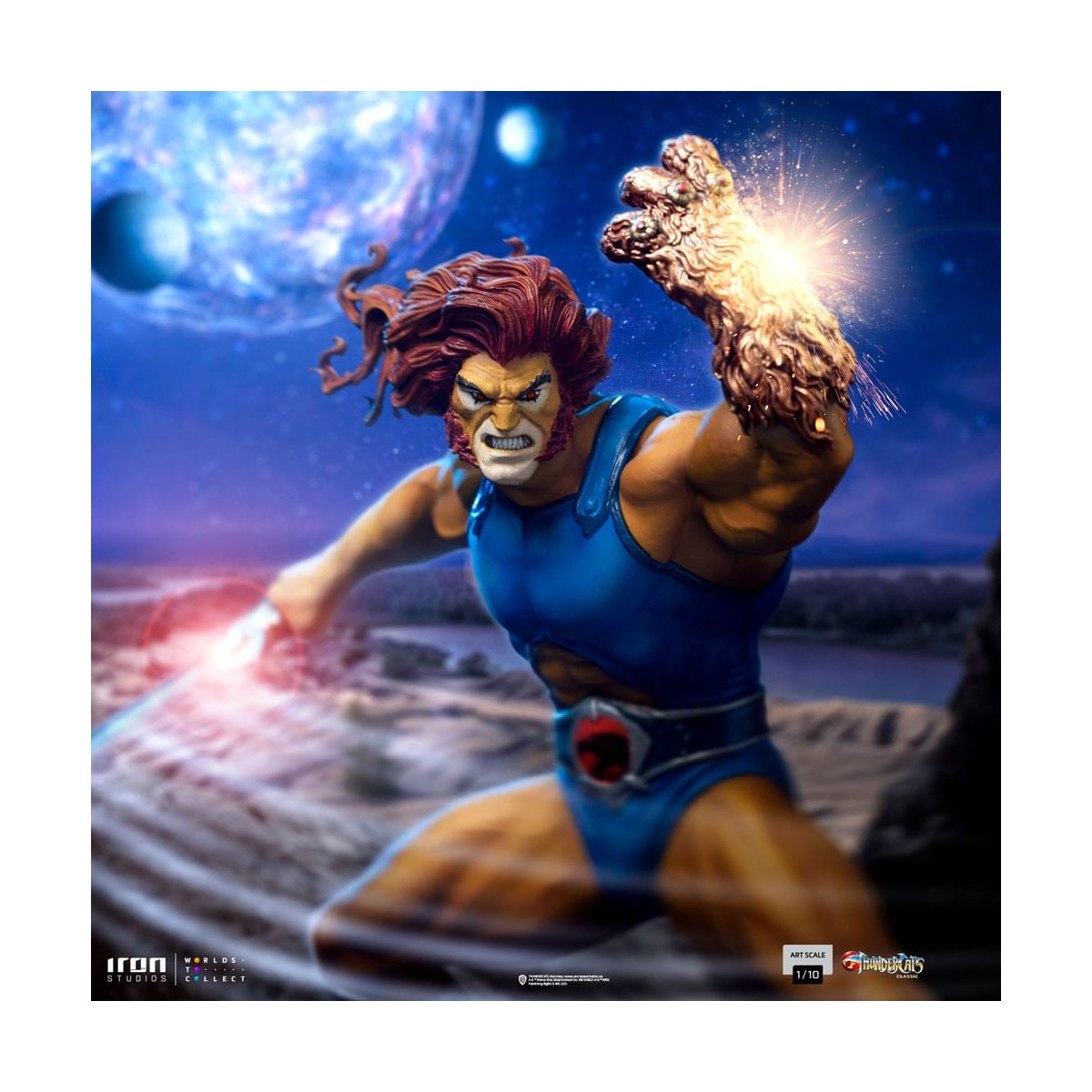Iron Studios - BDS Art Scale 1/10 - Thundercats - Lion-O Battle Version - Starlion - Cosmocats