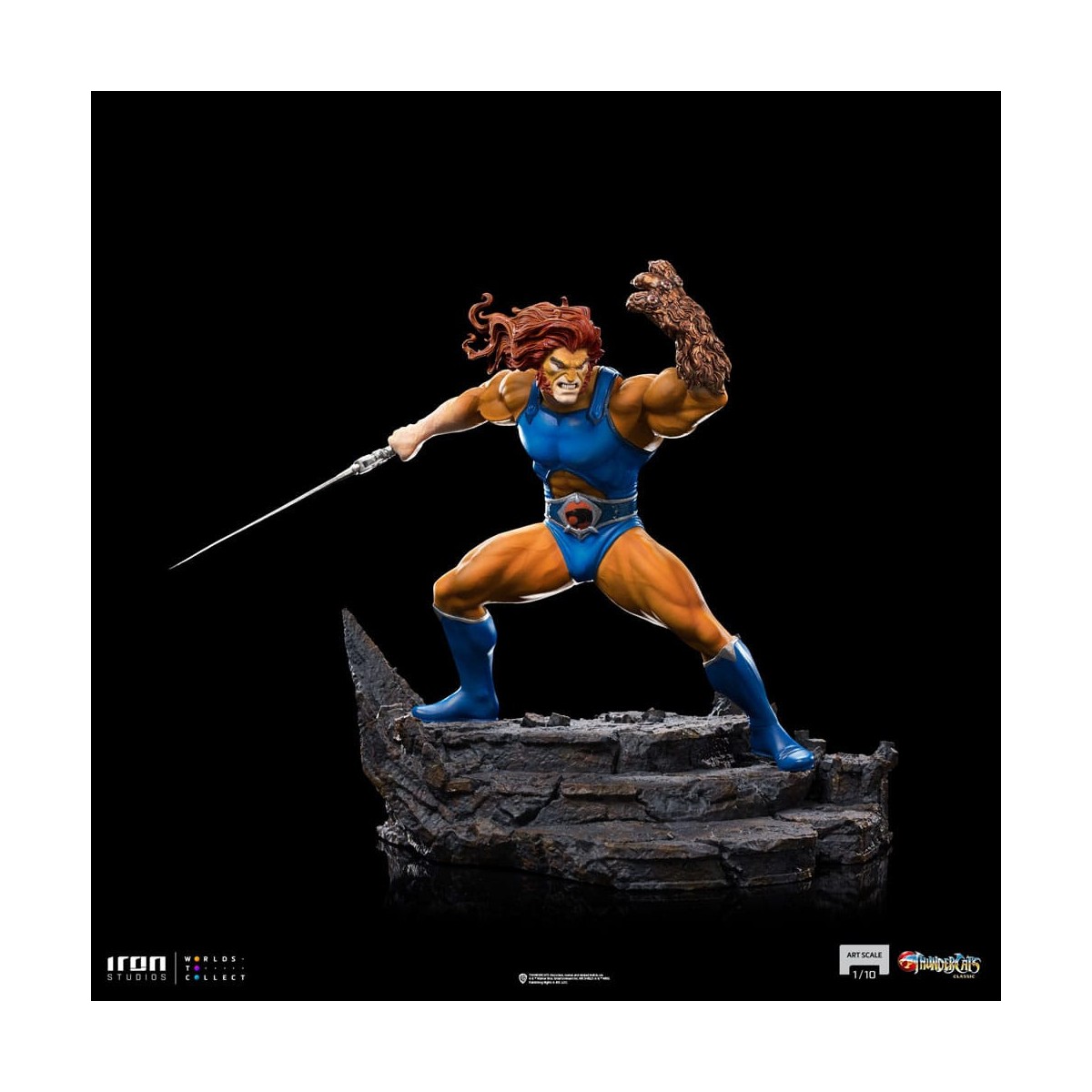 Iron Studios - BDS Art Scale 1/10 - Thundercats - Lion-O Battle Version - Starlion - Cosmocats