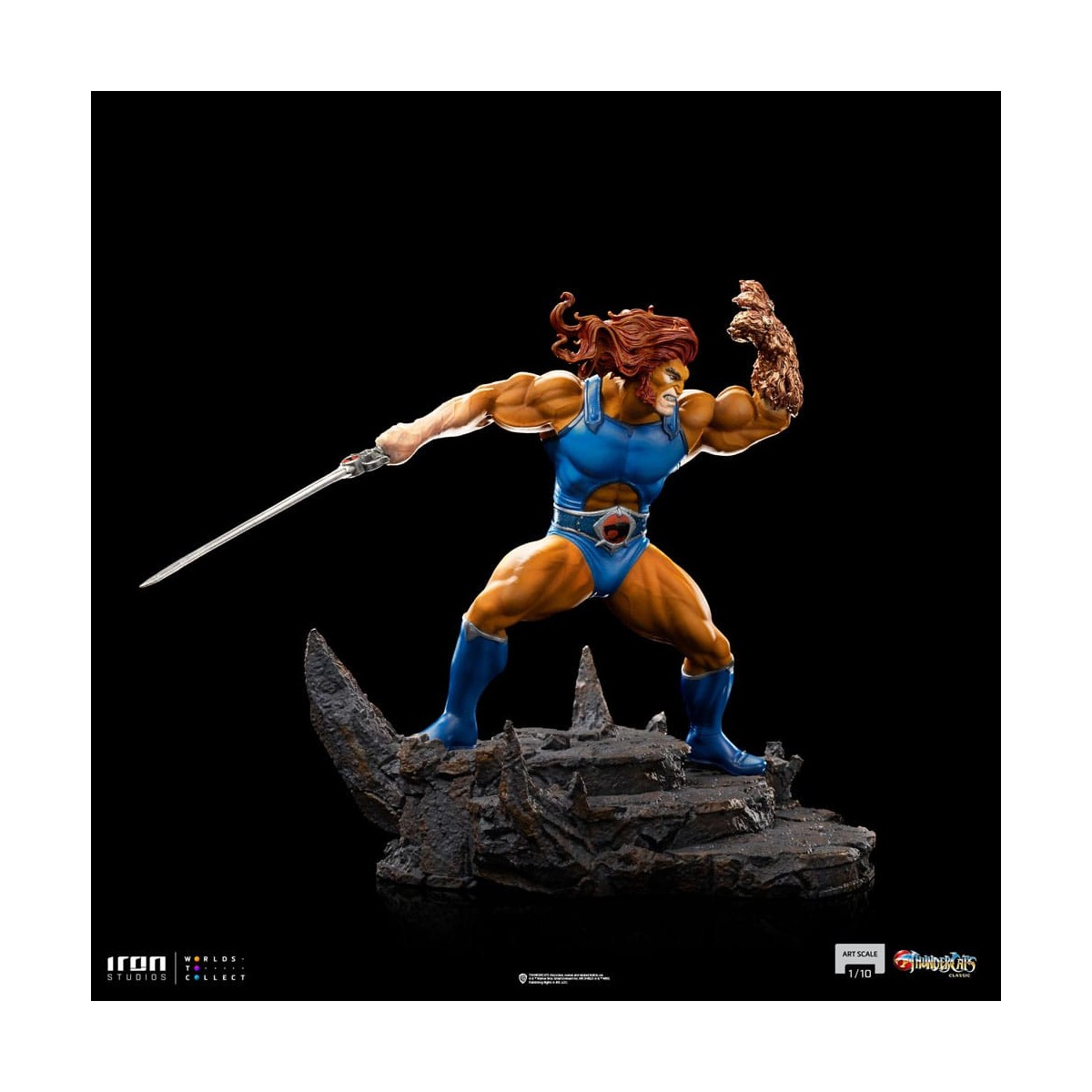 Iron Studios - BDS Art Scale 1/10 - Thundercats - Lion-O Battle Version - Starlion - Cosmocats