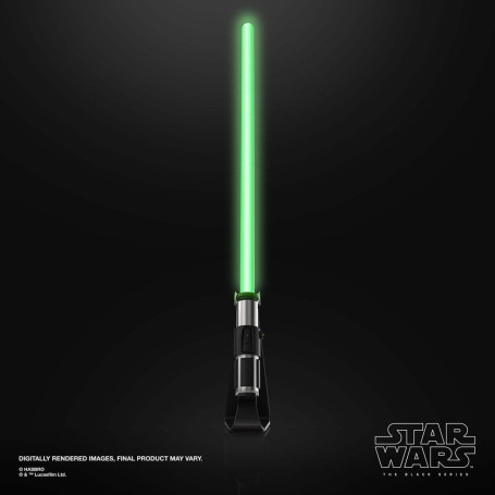 Hasbro - Spada laser Yoda Force Fx - Serie nera Replica Elite