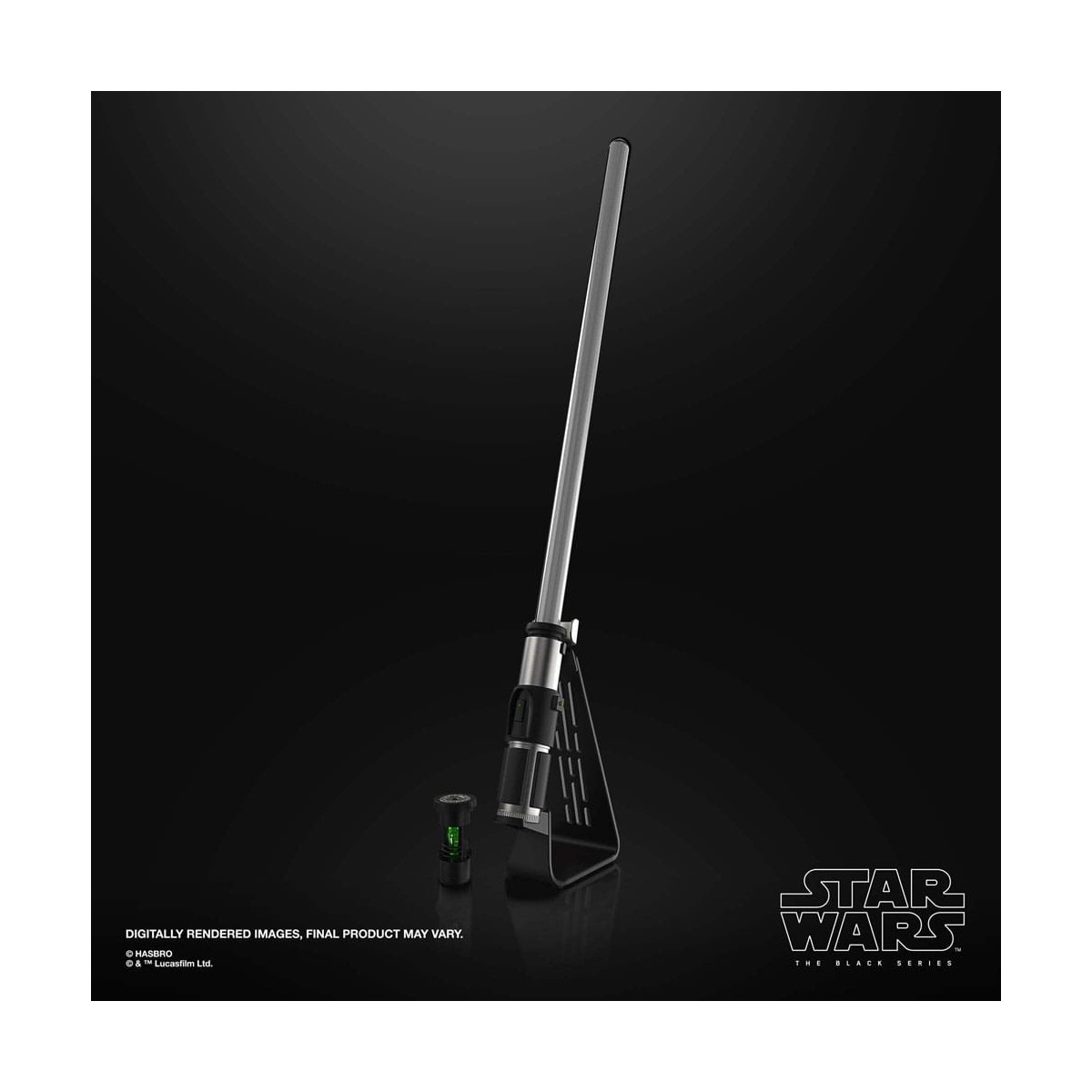 Hasbro - Spada laser Yoda Force Fx - Serie nera Replica Elite