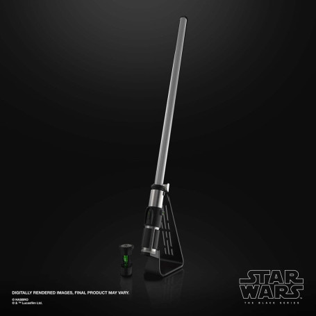 Hasbro - Spada laser Yoda Force Fx - Serie nera Replica Elite