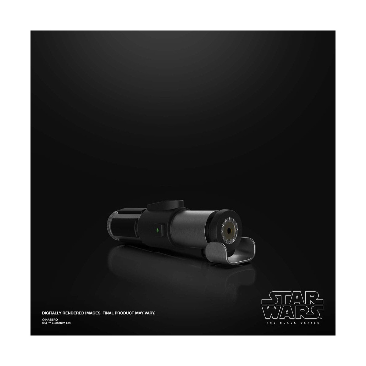 Hasbro - Spada laser Yoda Force Fx - Serie nera Replica Elite