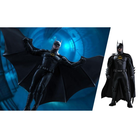 Hot Toys - DC Comics - Tuta moderna di Batman (Keaton) The Flash - Capolavoro cinematografico 1/6