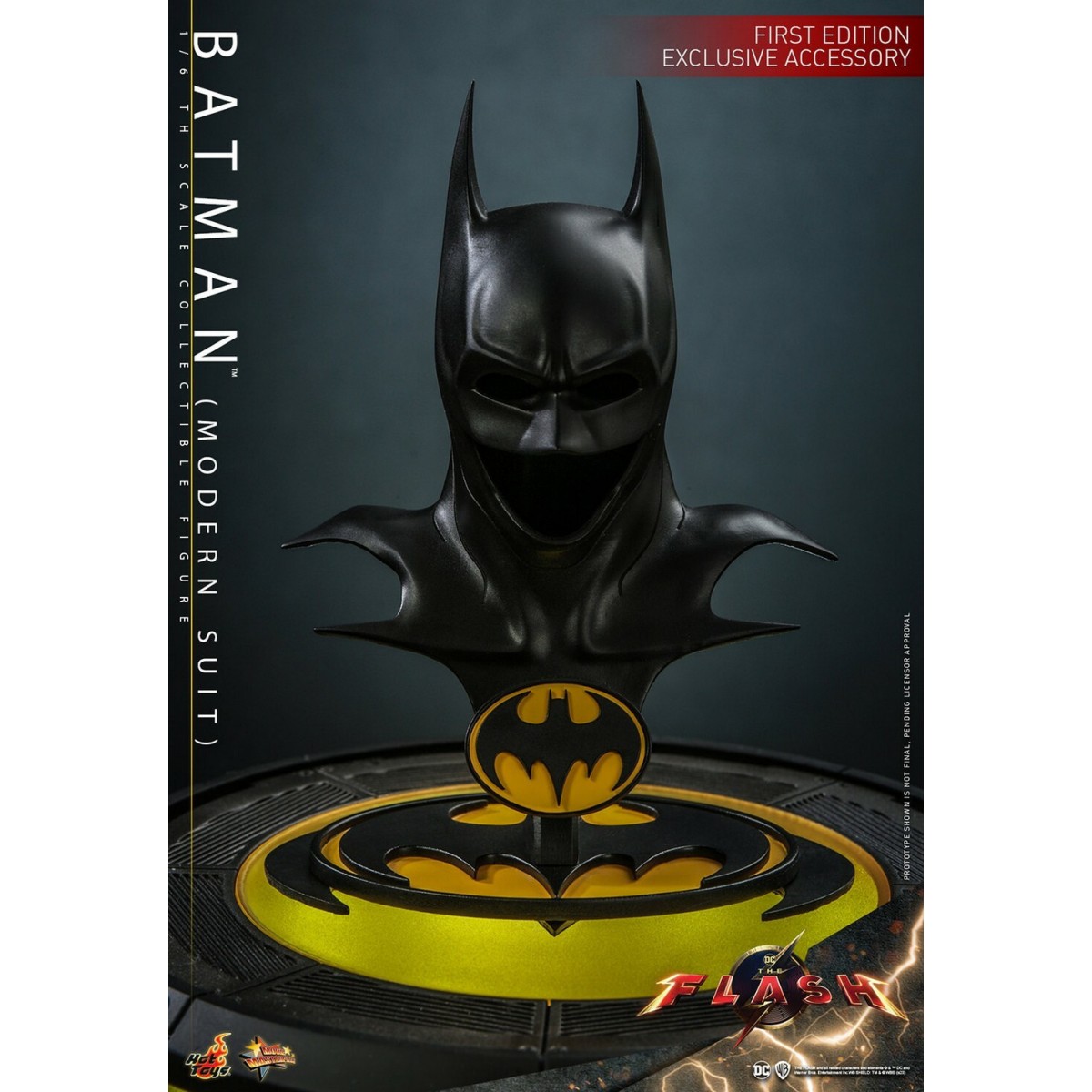 Hot Toys - DC Comics - Tuta moderna di Batman (Keaton) The Flash - Capolavoro cinematografico 1/6