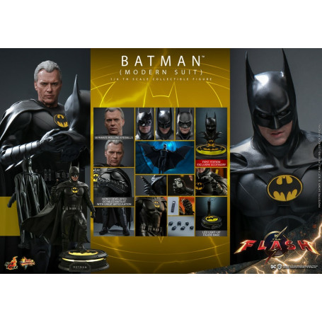 Hot Toys - DC Comics - Tuta moderna di Batman (Keaton) The Flash - Capolavoro cinematografico 1/6