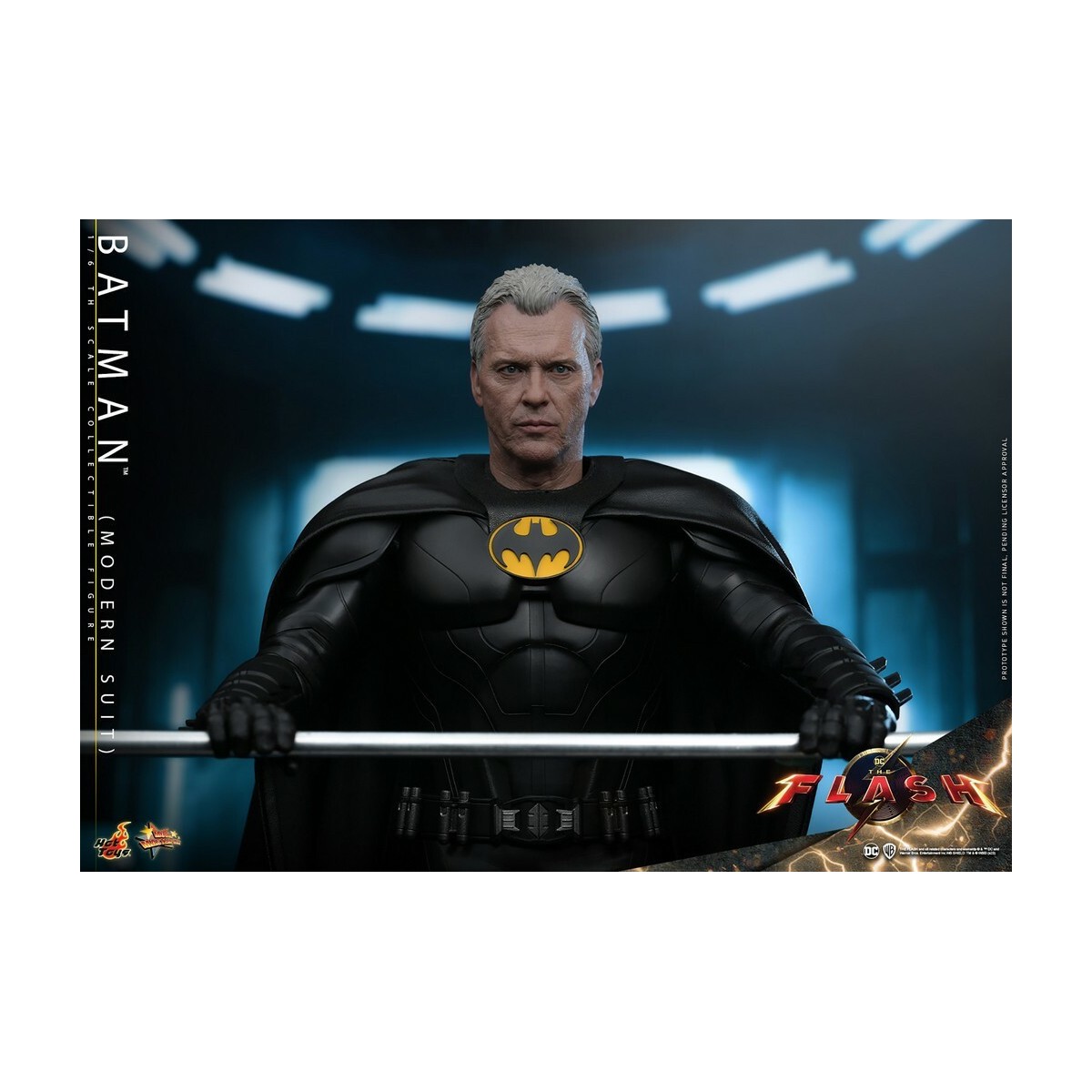 Hot Toys - DC Comics - Tuta moderna di Batman (Keaton) The Flash - Capolavoro cinematografico 1/6