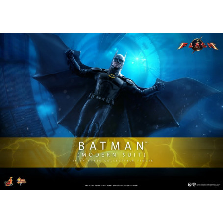 Hot Toys - DC Comics - Tuta moderna di Batman (Keaton) The Flash - Capolavoro cinematografico 1/6