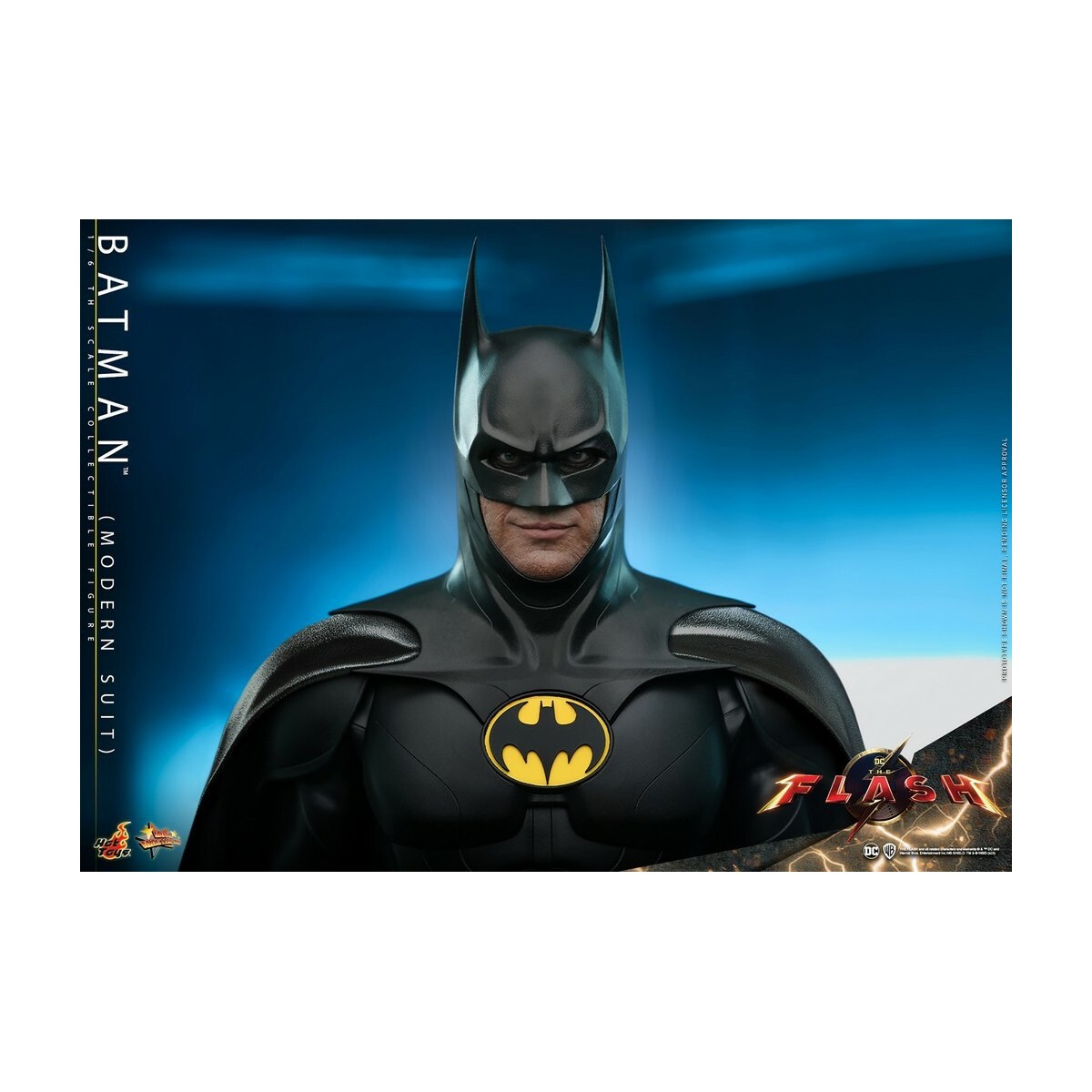 Hot Toys - DC Comics - Tuta moderna di Batman (Keaton) The Flash - Capolavoro cinematografico 1/6