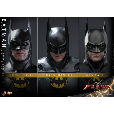 Hot Toys - DC Comics - Tuta moderna di Batman (Keaton) The Flash - Capolavoro cinematografico 1/6