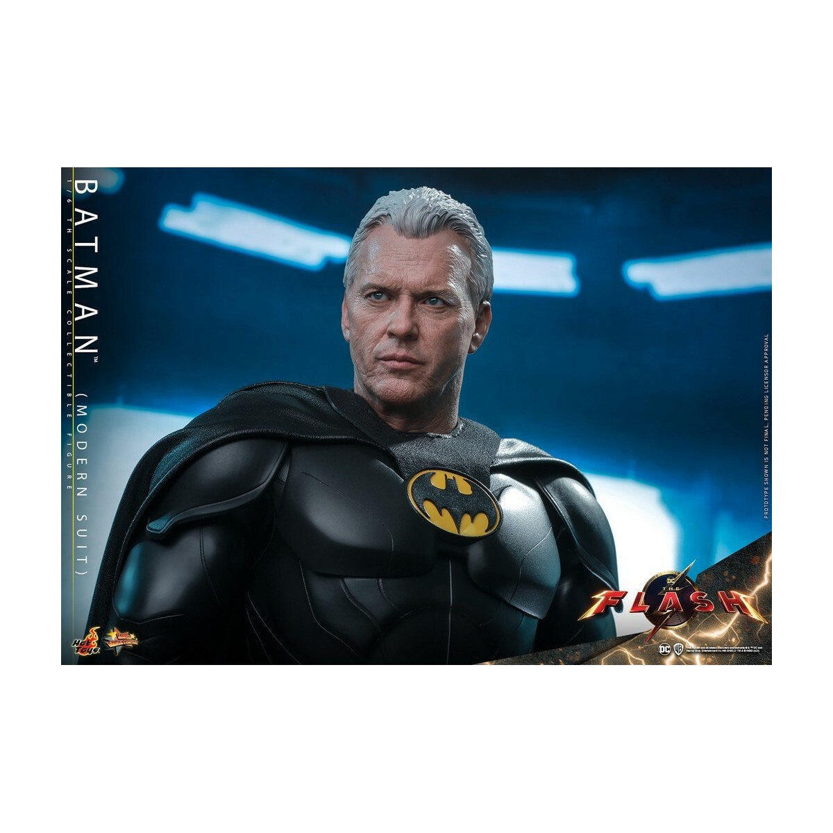 Hot Toys - DC Comics - Tuta moderna di Batman (Keaton) The Flash - Capolavoro cinematografico 1/6
