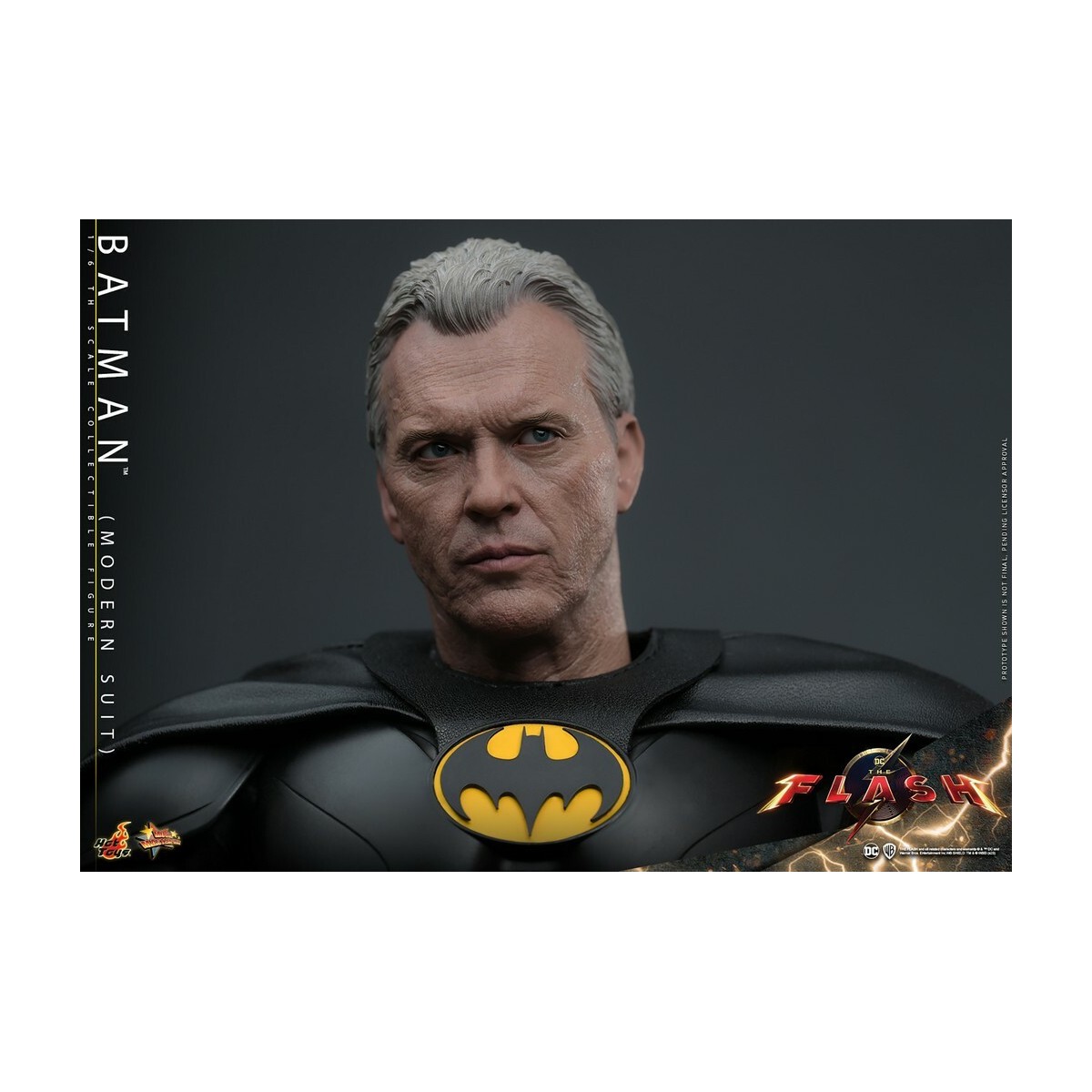 Hot Toys - DC Comics - Tuta moderna di Batman (Keaton) The Flash - Capolavoro cinematografico 1/6